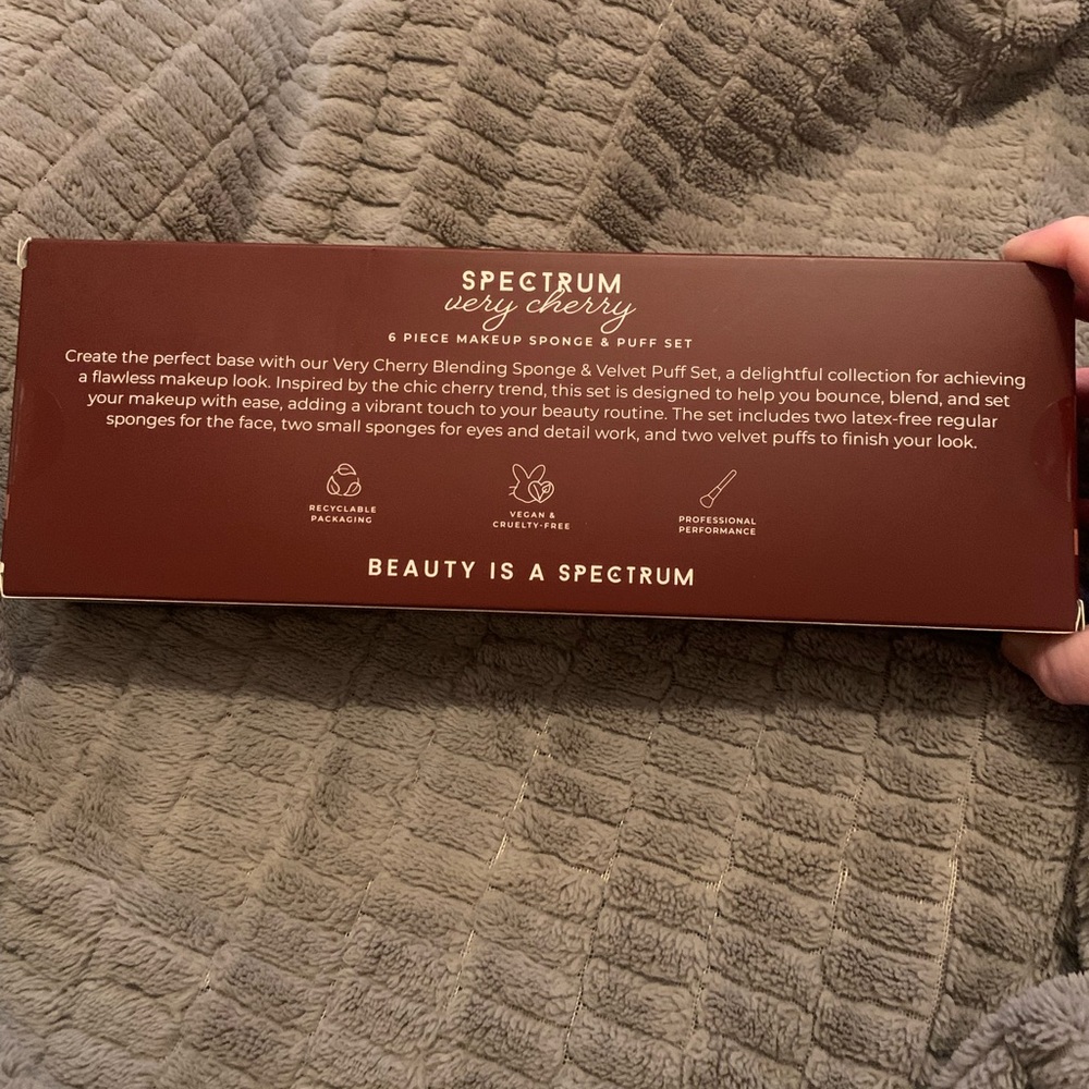 Spectrum Makeup Sponge & Puff Set - Picture 2 of 2